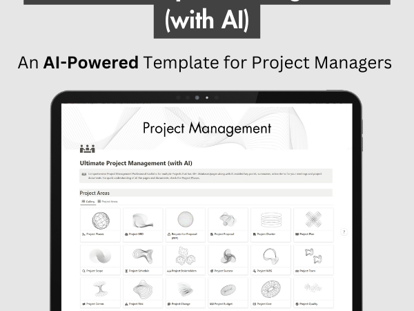ultimate project management with notion