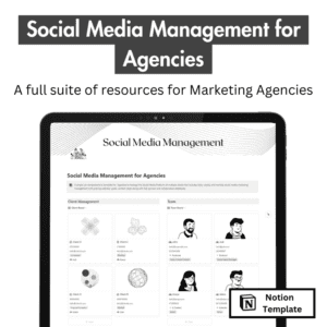 social media marketing for agencies