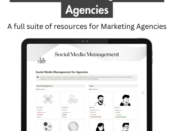 social media marketing for agencies