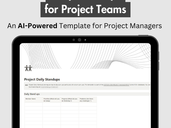 Daily Standup for Project Teams