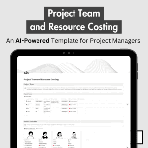 project team notion template
