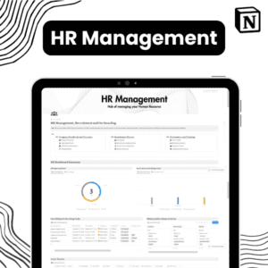 HR management system in notion