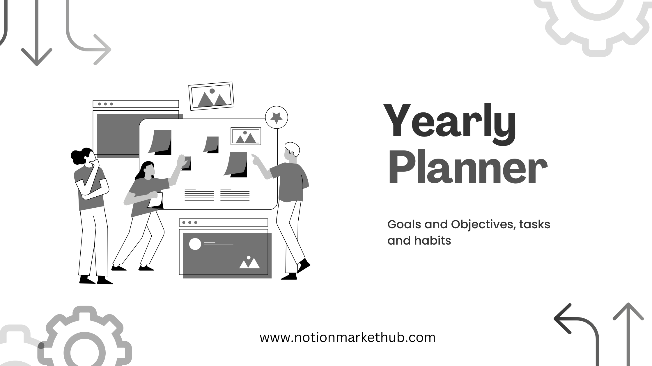 yearly planner with notion