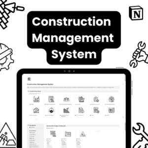 construction management system