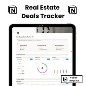 real estate deal tracker