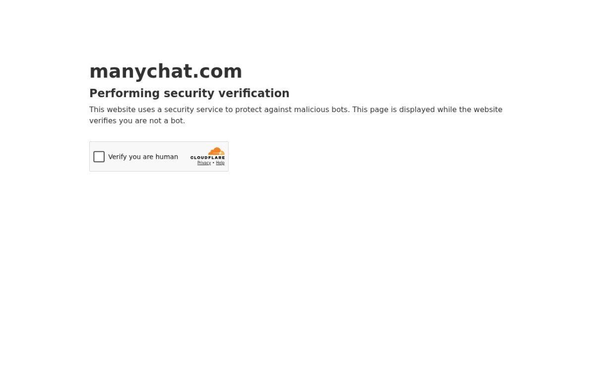 ManyChat homepage in 2026 showing Instagram and Messenger chat automation