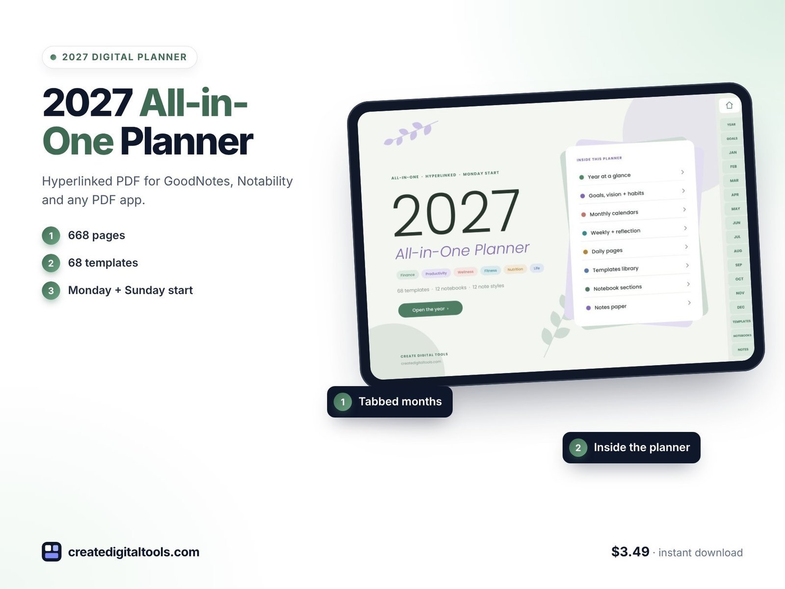 2027 planners