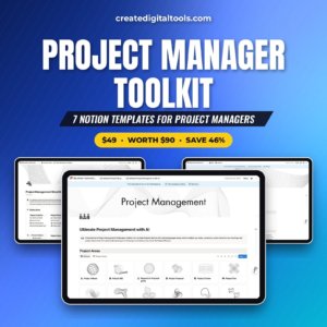 Project Manager Toolkit: 7 Notion templates for project managers