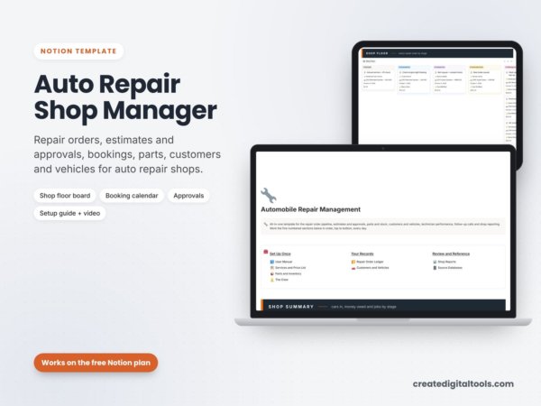 Automobile Repair Management System