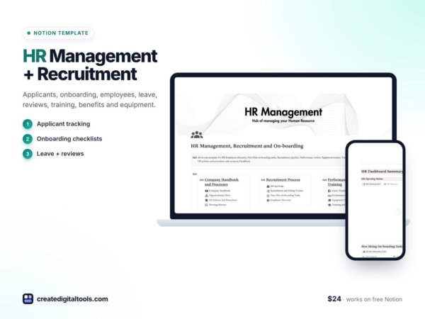 HR Management, Recruitment and Onboarding preview