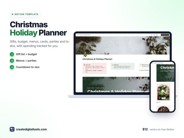 Christmas & Holiday Planner preview