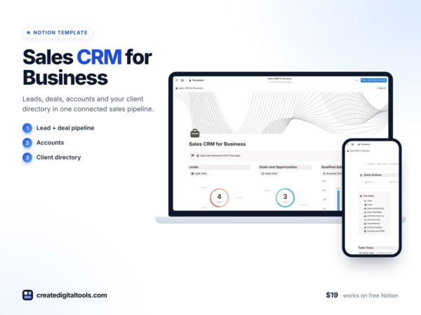 Sales CRM for Business preview