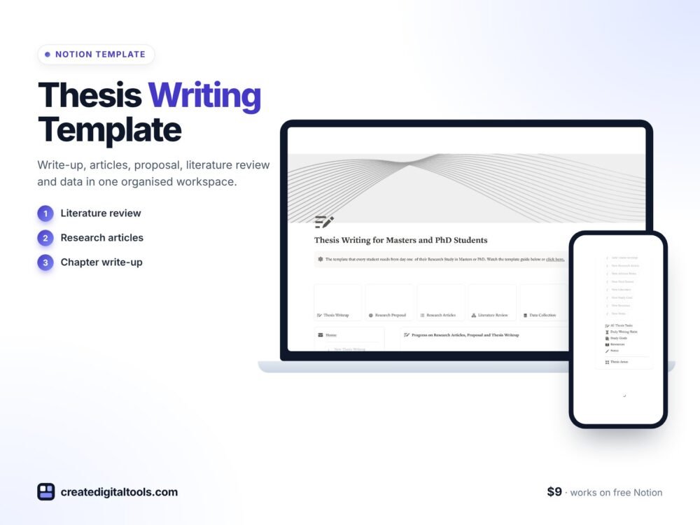 Thesis writing for masters and PhD students