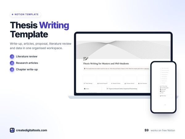 Thesis writing for masters and PhD students