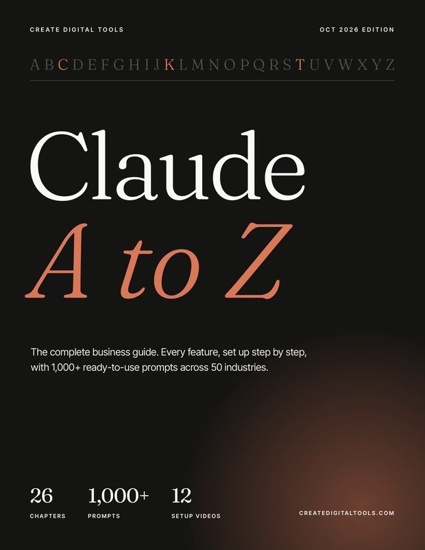 Claude A to Z: The Complete Business Guide, October 2026 cover
