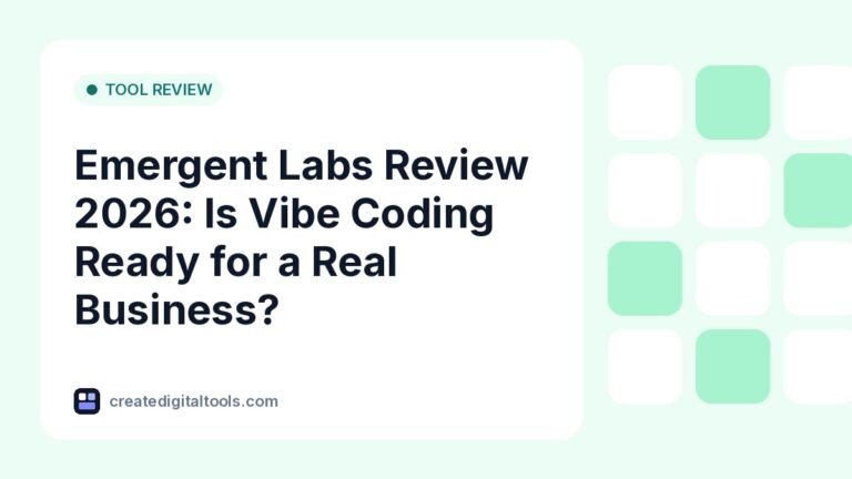 Emergent Labs Review 2026: Is Vibe Coding Ready for a Real Business?