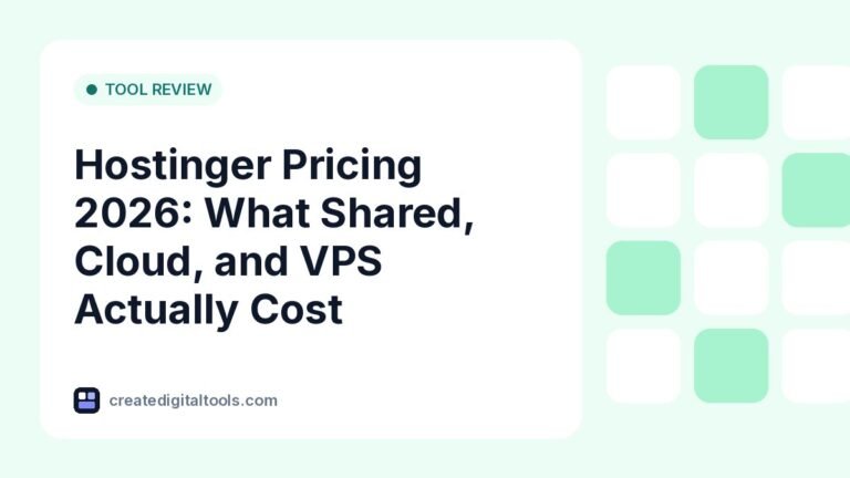 Hostinger Pricing 2026: What Shared, Cloud, and VPS Actually Cost
