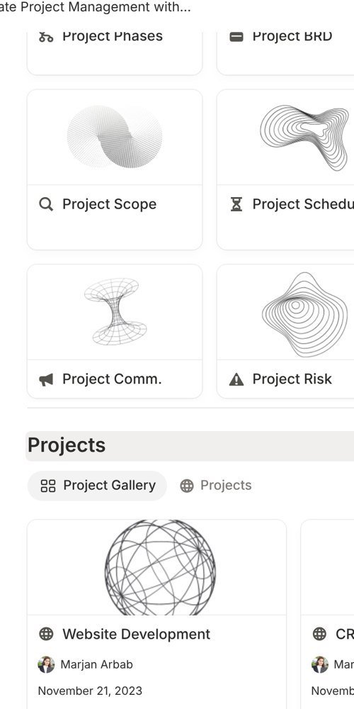 Project Management with AI on mobile