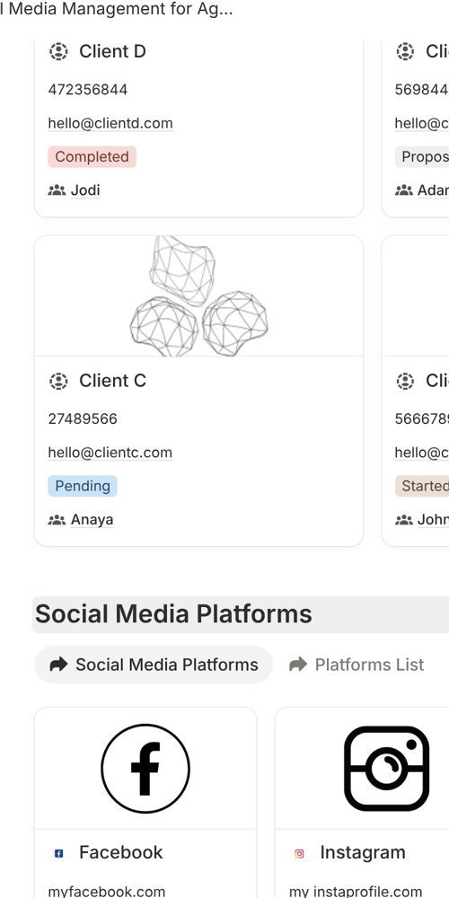 Social Media Management for Agencies on mobile