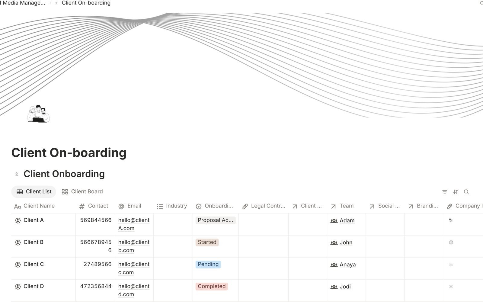 Social Media Management for Agencies: Client onboarding