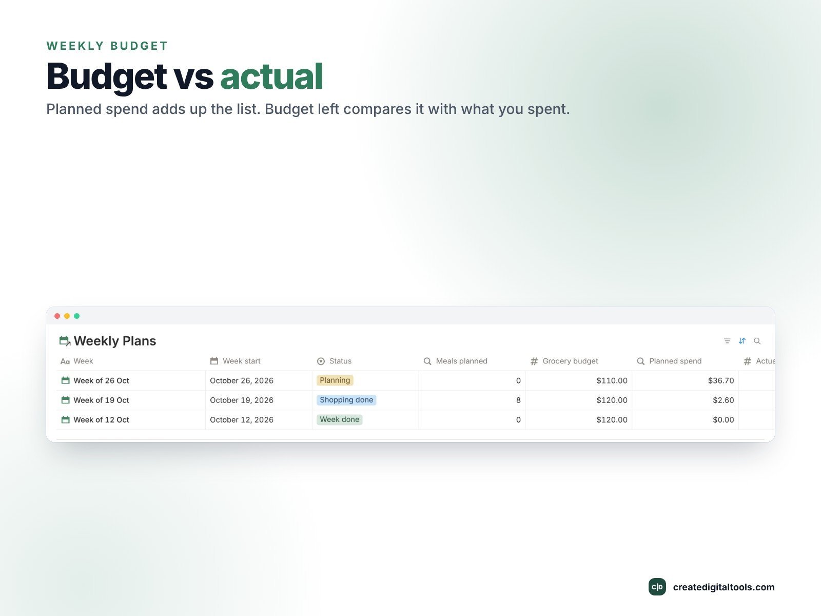 Meal Planner & Recipe Hub | Notion Template - Image 9