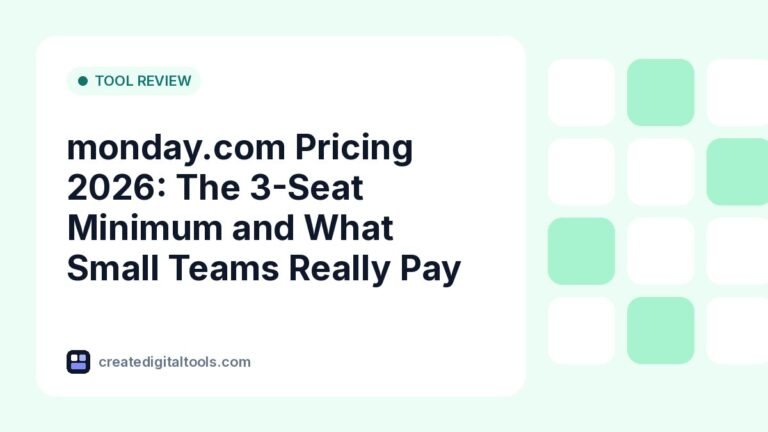 monday.com Pricing 2026: The 3-Seat Minimum and What Small Teams Really Pay