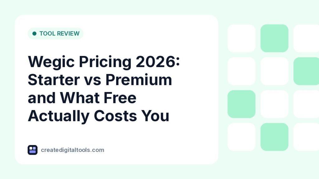 Wegic Pricing 2026: Starter vs Premium and What Free Actually Costs You